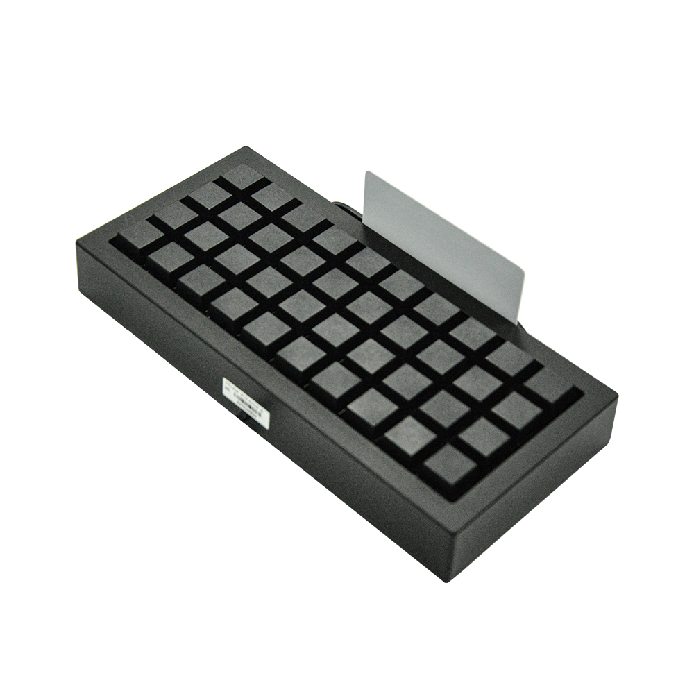 HCCTG Teclado programável USB MSR 40 teclas POS KB40