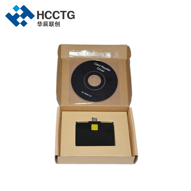 Tipo leitor DCR32 de ISO7816 ROHS EMV USB tipo C Smart Card