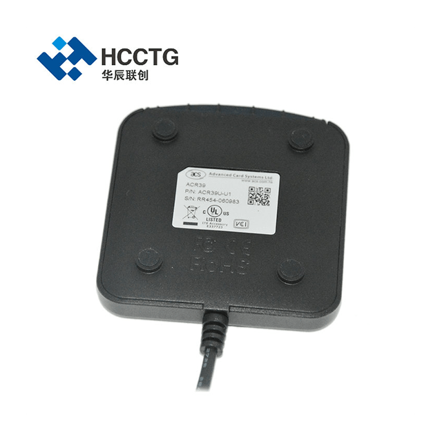 HCCTG Leitor de cartão de contato inteligente ISO7816 UnionPay EMV ACS ACR39U-U1