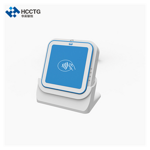 HCCTG PCI EMV Bluetooth 3 em 1 leitor de cartão de crédito NFC móvel inteligente MPOS I9