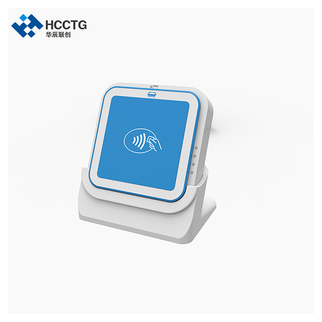 HCCTG PCI EMV Bluetooth 3 em 1 leitor de cartão de crédito NFC móvel inteligente MPOS I9