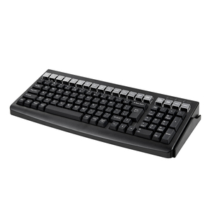 Teclado de membrana USB 101 teclas com MSR (faixas 1/2/3) HCC-KB101R