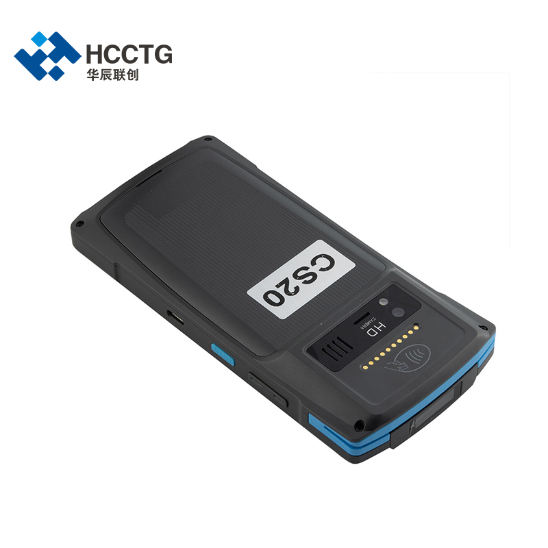 HCCTG Digitalização de código de barras 3 em 1 pagamento com cartão Hardware POS Android 10.0 HCC-CS20