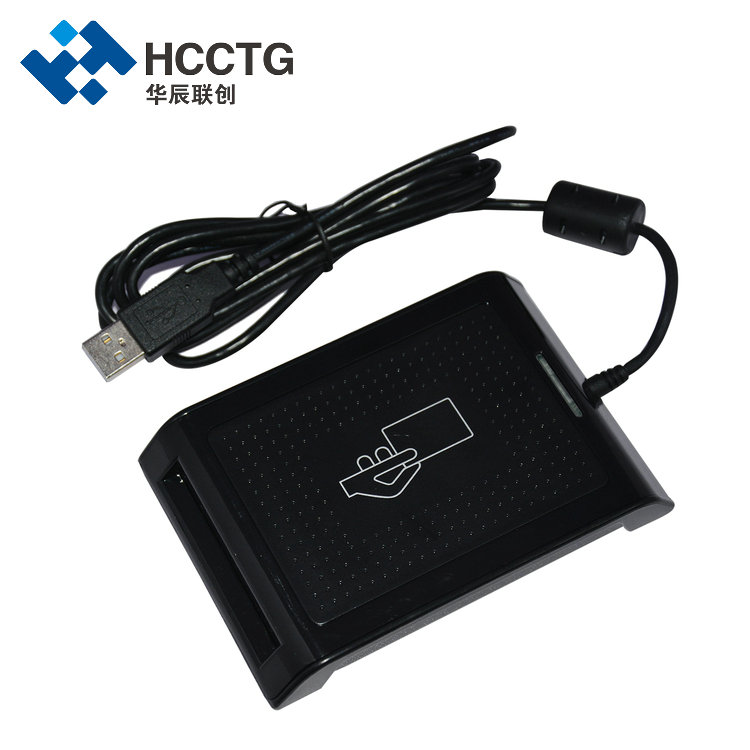 Leitor de cartão inteligente de interface dupla ISO 7816 e 14443 HD5