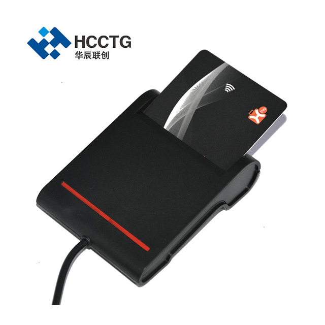 HCCTG EMV L1 USB ISO7816 Leitor de cartão inteligente de contato DCR30