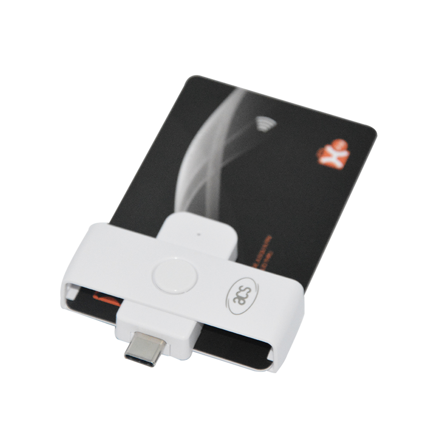 Melhor leitor de cartão magnético inteligente Unionpay EMV USB tipo C IS07816 para serviços bancários e pagamentos ACR39U-NF