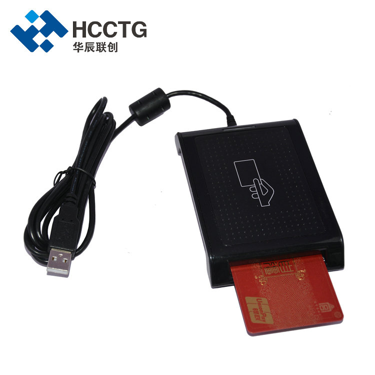 Leitor de cartão inteligente de interface dupla ISO 7816 e 14443 HD5