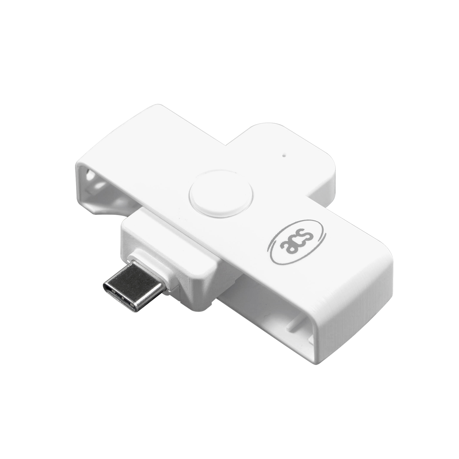 Melhor leitor de cartão magnético inteligente Unionpay EMV USB tipo C IS07816 para serviços bancários e pagamentos ACR39U-NF