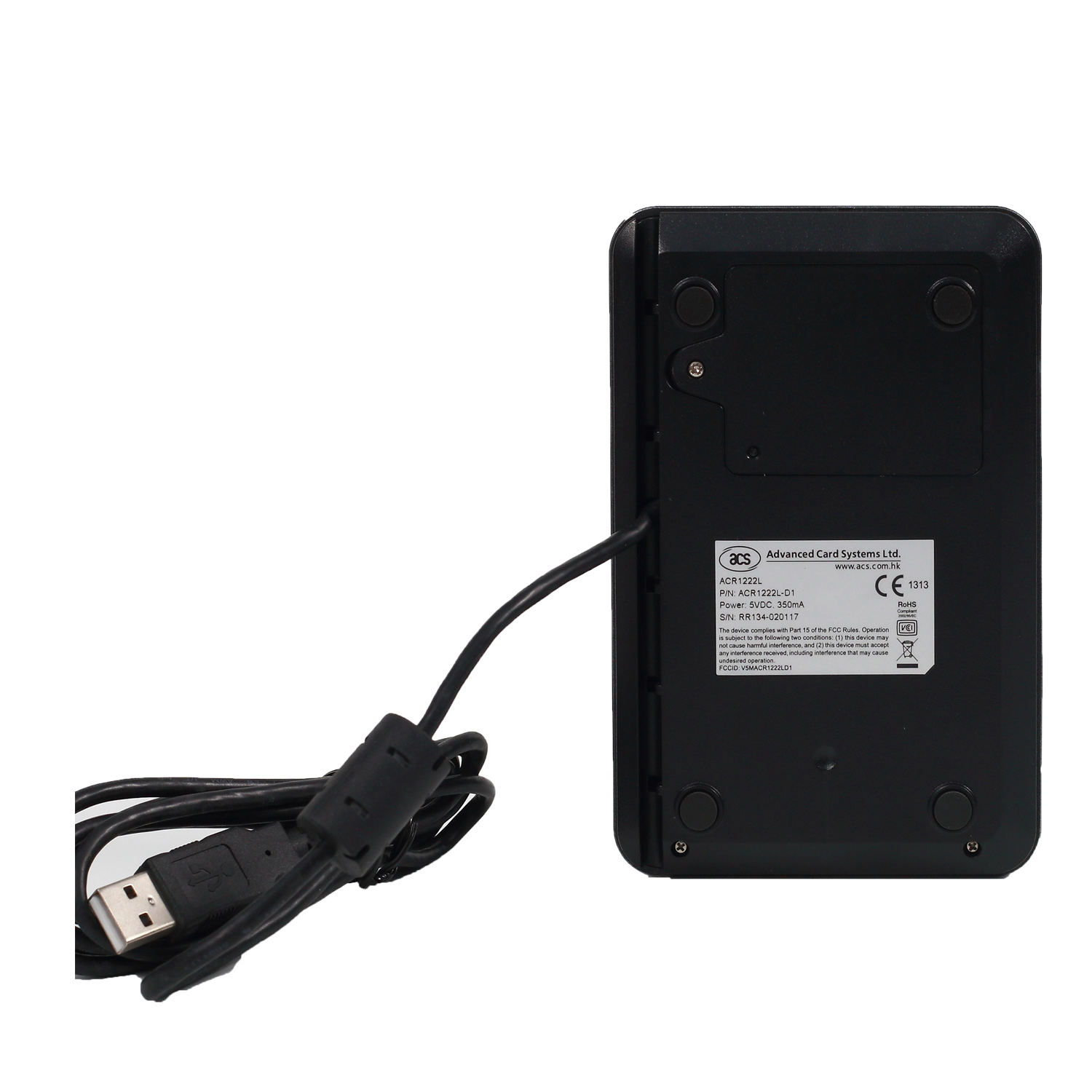 Leitor de ISO14443 FELICA USB Smart Card NFC com exposição ACR1222L do LCD