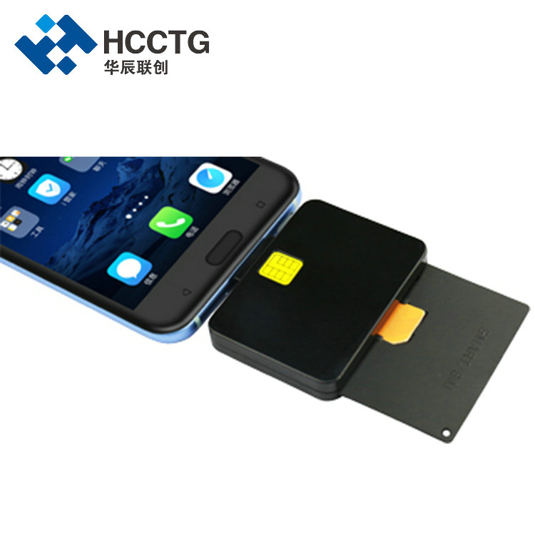 Tipo leitor DCR32 de ISO7816 ROHS EMV USB tipo C Smart Card