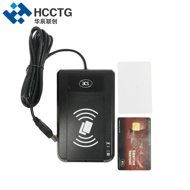 Leitor de cartão inteligente de interface dupla sem contato USB 13,56 MHz ACR1281U-K1