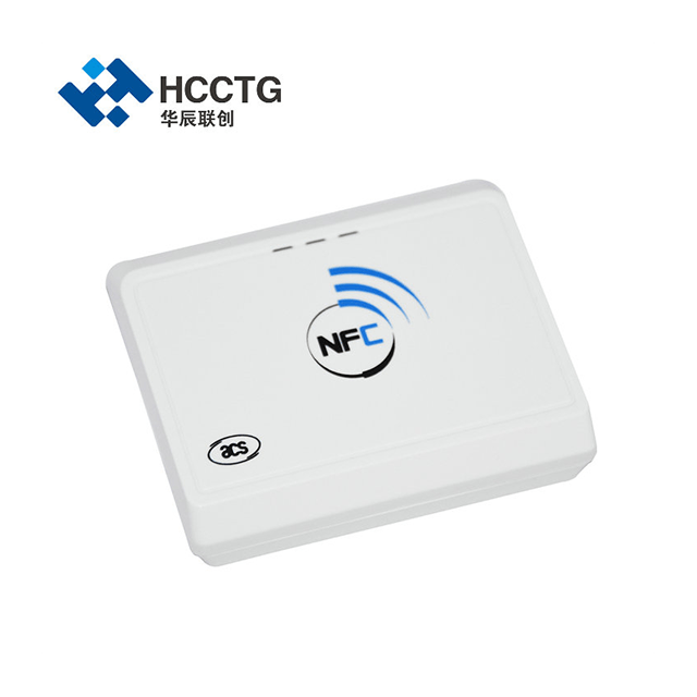 HCCTG 13,56 MHz MIFARE NFC Tags Leitor de cartão inteligente Bluetooth MPOS ACR1311U-N2