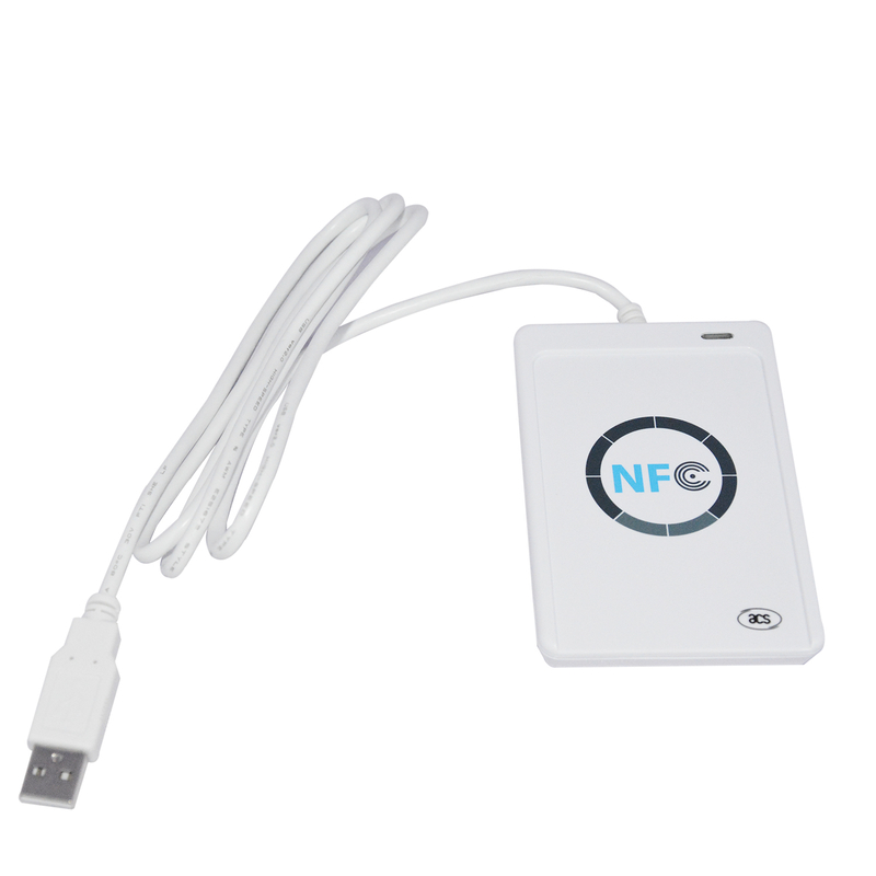 Melhor leitor de cartão inteligente sem contato ACS USB CCID para criptografia ACR122U