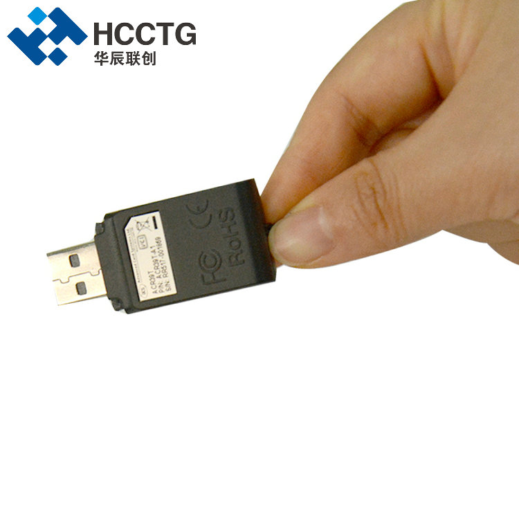 Leitor de cartão inteligente USB EMV compacto PC/SC ACR39T-A1