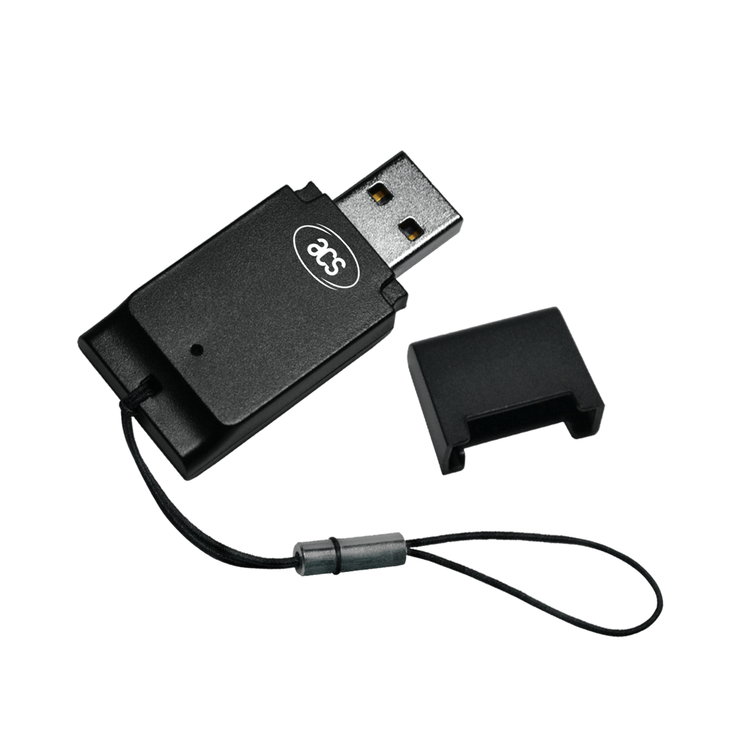 Leitor de cartão inteligente de contato ACS ISO 7816 USB EMV ACR39T-A1