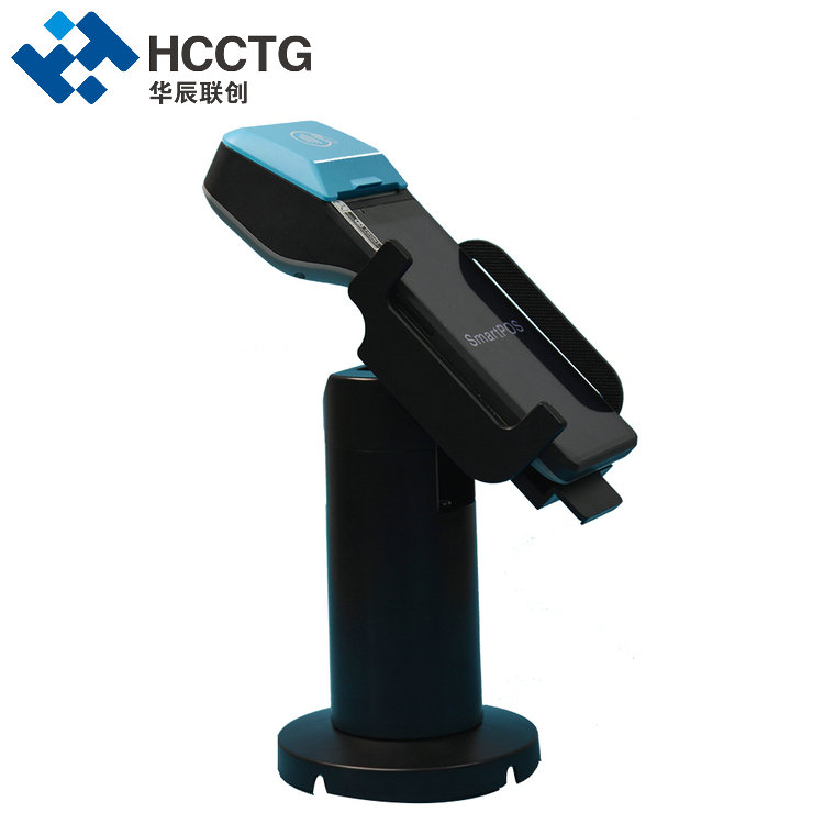 Suporte terminal pos giratório de cartão de crédito de 90 graus para todas as máquinas pos PS-S03
