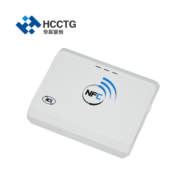 HCCTG 13,56 MHz MIFARE NFC Tags Leitor de cartão inteligente Bluetooth MPOS ACR1311U-N2