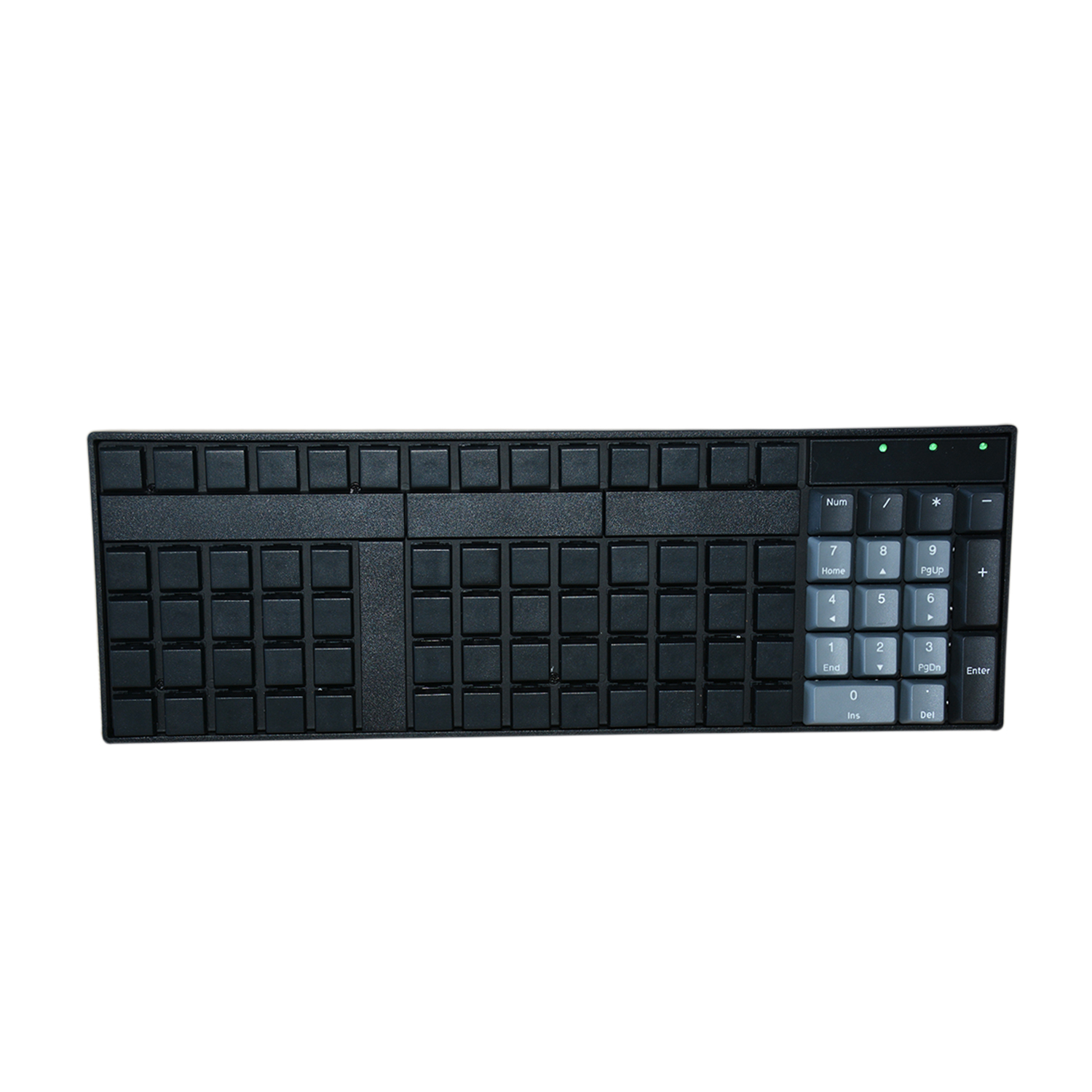 Teclado programável POS USB 105 teclas 3 cores KB105A