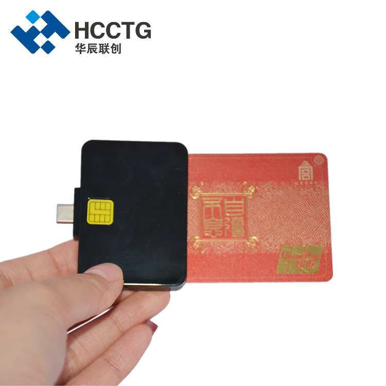 Tipo leitor DCR32 de ISO7816 ROHS EMV USB tipo C Smart Card