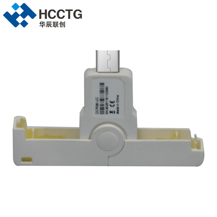 HCC ISO/IEC 7816 EMV Leitor de cartão inteligente de contato de bolso DCR38-UM