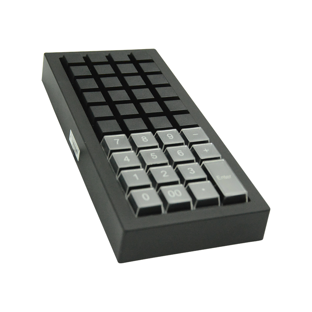 HCCTG Teclado programável USB MSR 40 teclas POS KB40