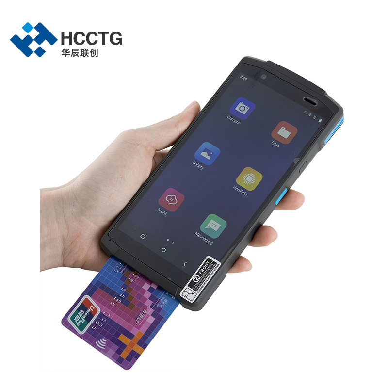 HCCTG Digitalização de código de barras 3 em 1 pagamento com cartão Hardware POS Android 10.0 HCC-CS20