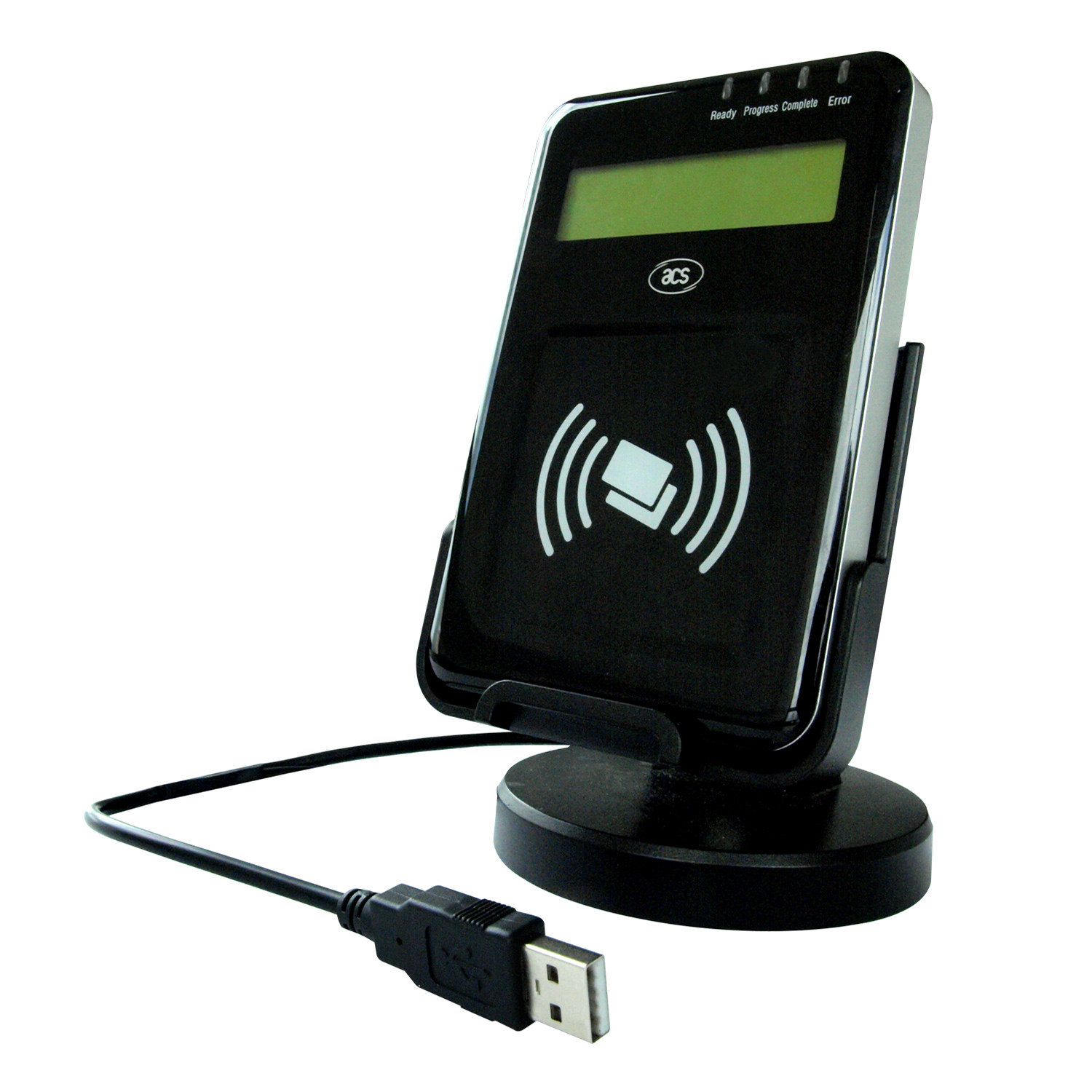 Leitor de ISO14443 FELICA USB Smart Card NFC com exposição ACR1222L do LCD