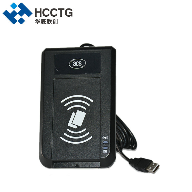 Leitor de cartão inteligente de interface dupla sem contato USB 13,56 MHz ACR1281U-K1
