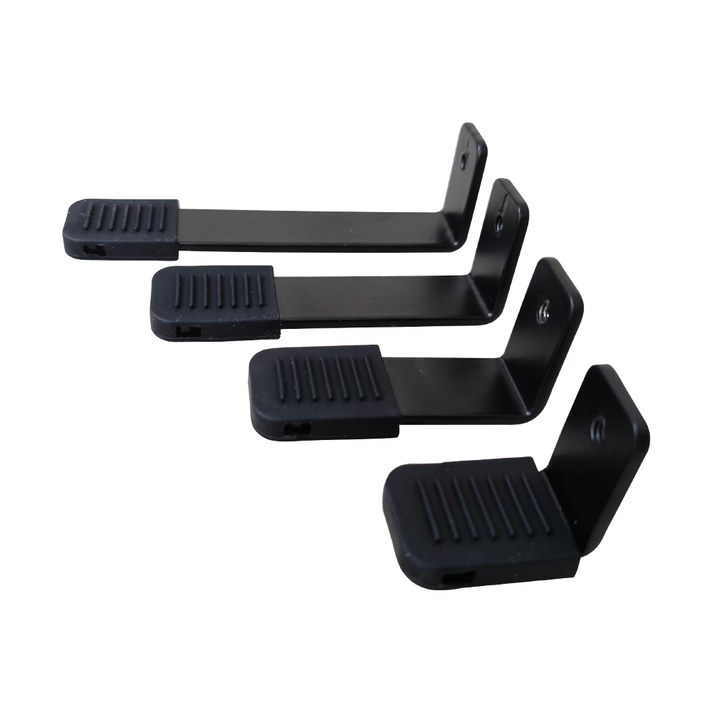 Black Ajuste Ajuste Range Desktop Handsfree Pos Cashelder Metal Pos Stand PS-H2