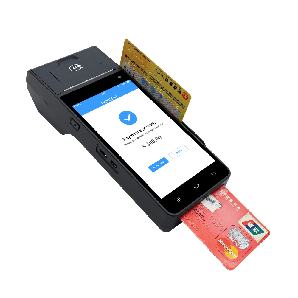 5 polegadas 4g Android 12 Card Reader POS POS com impressora HCC-Z90
