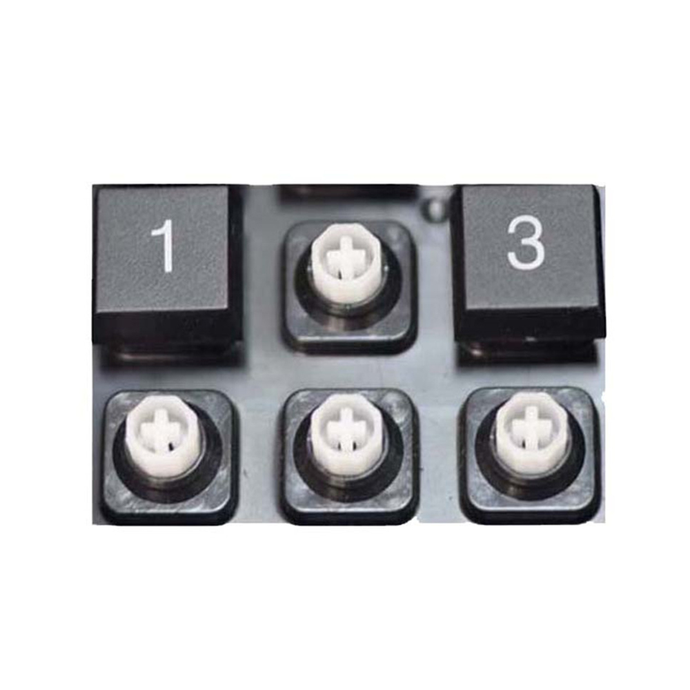 Teclado de membrana USB 101 teclas com MSR (faixas 1/2/3) HCC-KB101R