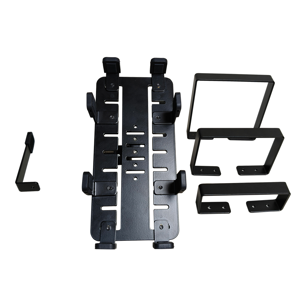 Black Ajuste Ajuste Range Desktop Handsfree Pos Cashelder Metal Pos Stand PS-H2