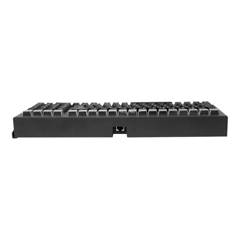 Teclado de membrana USB 101 teclas com MSR (faixas 1/2/3) HCC-KB101R