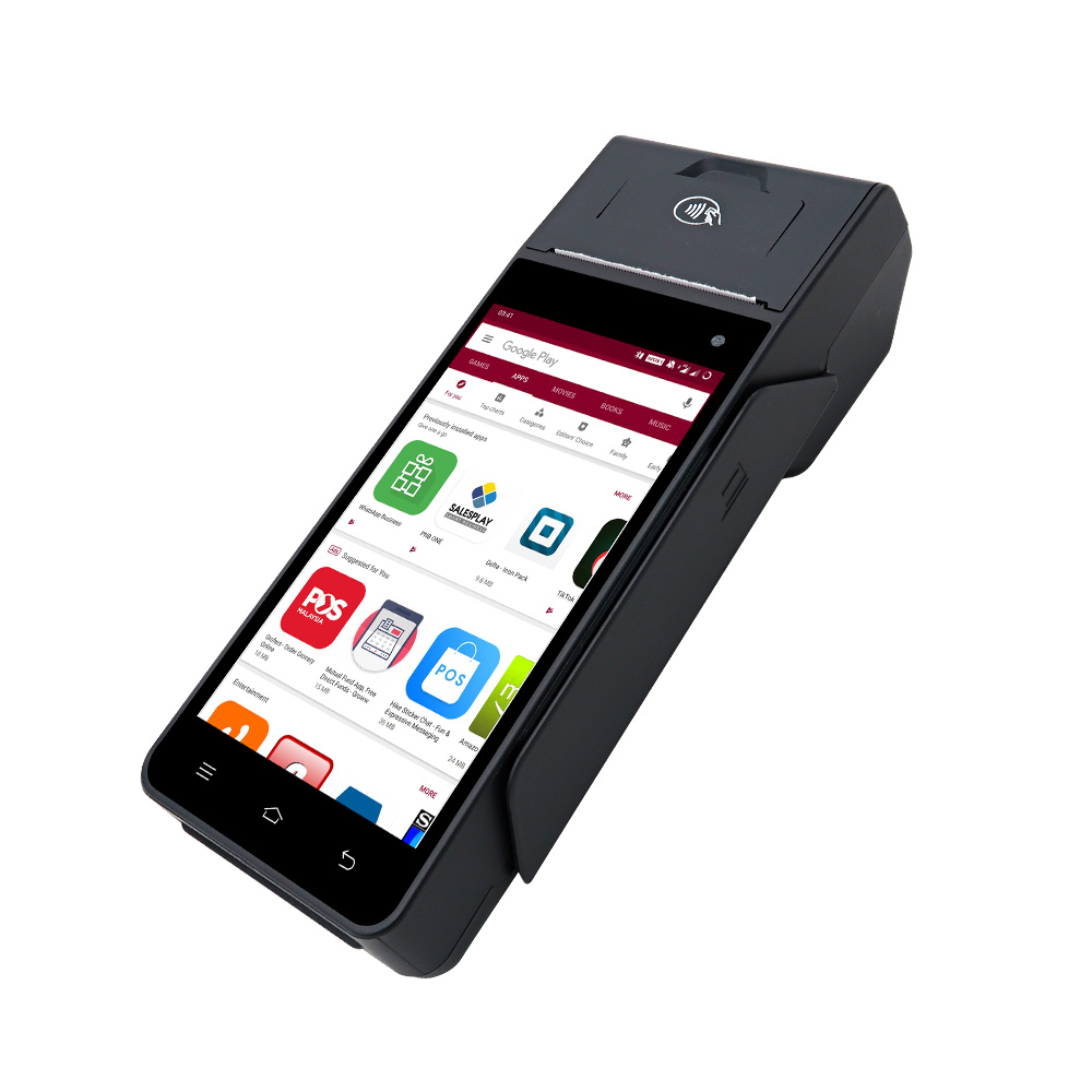 5 polegadas 4g Android 12 Card Reader POS POS com impressora HCC-Z90