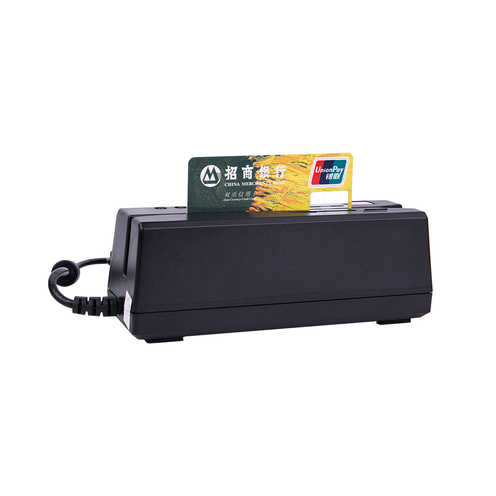 USB escondeu três faixas Magstripe Card Reader Writer HCC900S