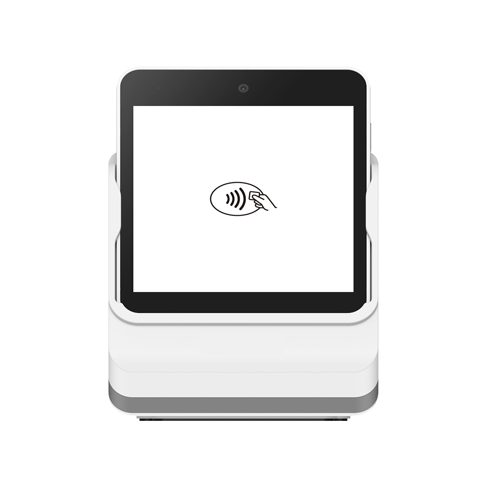 Terminal portátil de ponto de venda com tela sensível ao toque de 4 polegadas com base de carregamento de impressora Z80-V5