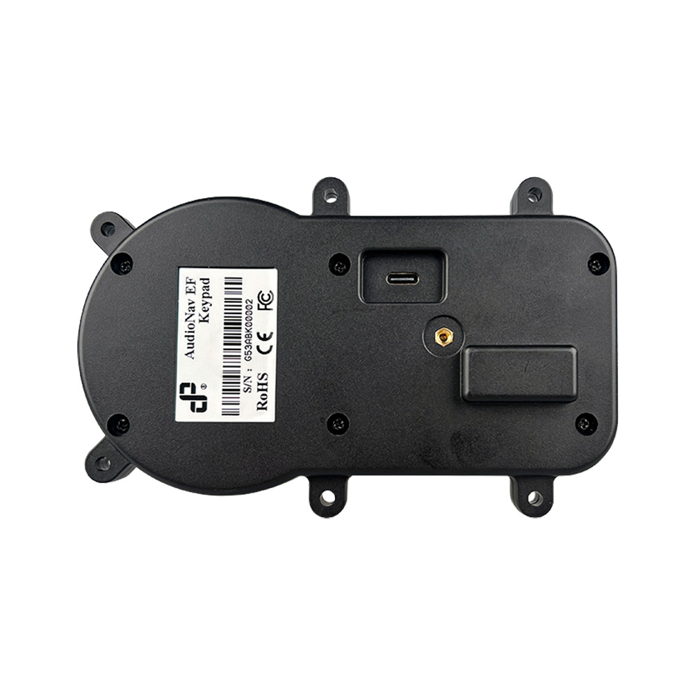 IP65 9 teclas ABS Braille Gate teclado para sistema de autoatendimento com navegação de áudio ABK30