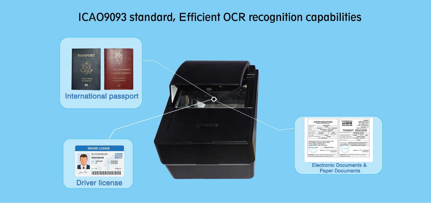 Leitor de passaporte eletr&ocirc;nico