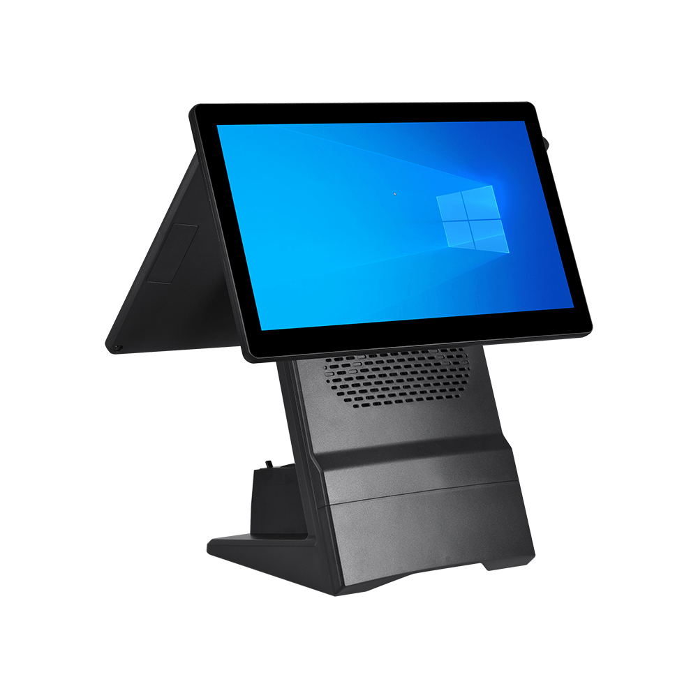 Caixa registradora Windows TFT-LCD 15.6inch Touch Single Screen Dual POS Terminal HCC-L7