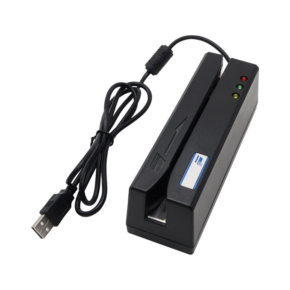 USB escondeu três faixas Magstripe Card Reader Writer HCC900S