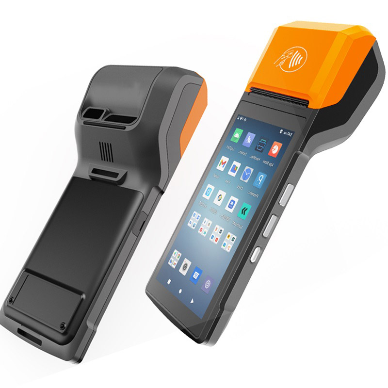 HCCTG NFC GPS 4G Android 14 terminal móvel inteligente com impressora R330 R330 mais