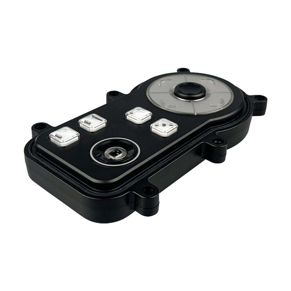 IP65 9 teclas ABS Braille Gate teclado para sistema de autoatendimento com navegação de áudio ABK30