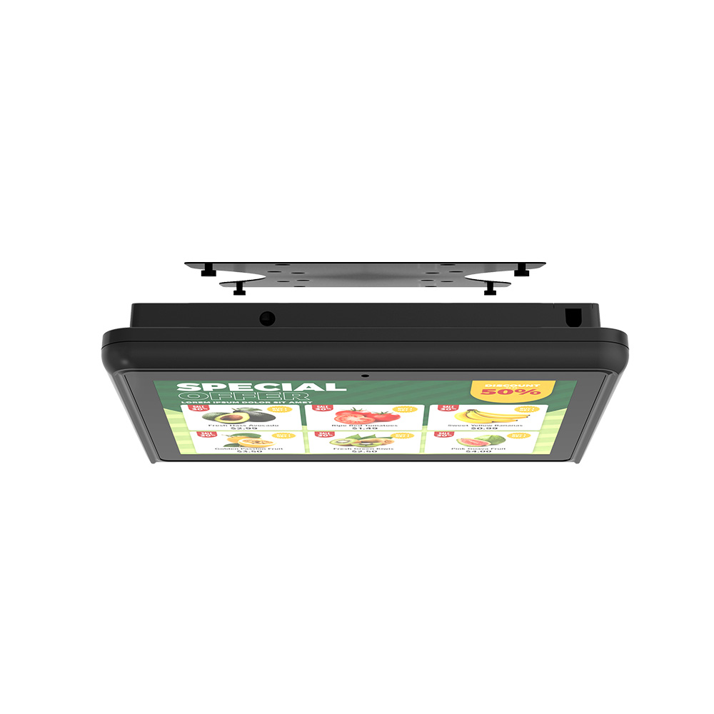 HCCTG Terminal verificador de preço inteligente ER260 com tela sensível ao toque de 10,1 polegadas, sistema operacional Android/Windows e leitor de código de barras 1D/2D