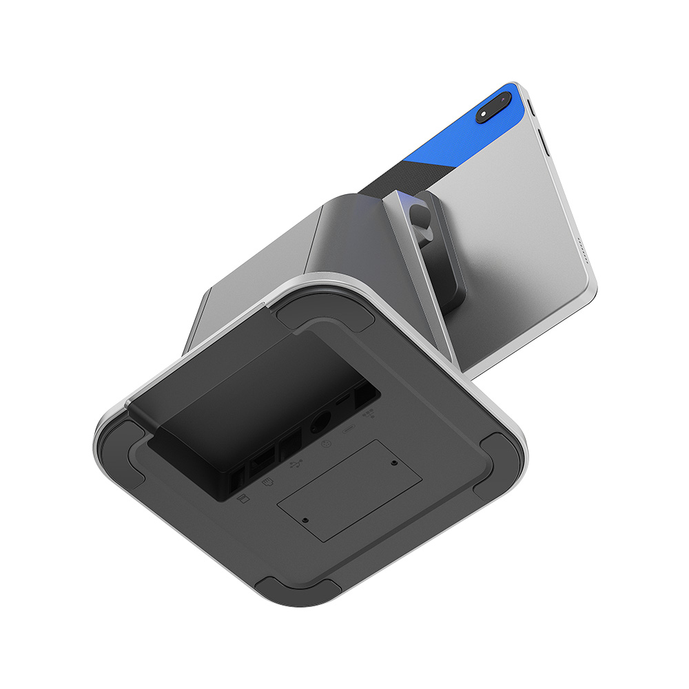 Tablet terminal pos android 14 de 10.95 polegadas com base de impressora desktop/80mm nfc gps HX-100