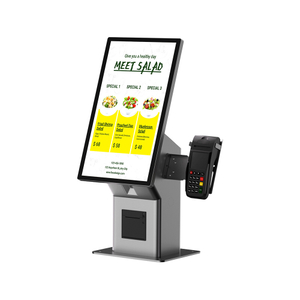 Máquina de quiosque de auto-checkout para pedido de LCD de toque de 21,5 polegadas para shopping HSK-KA21 (HSK-KW21)
