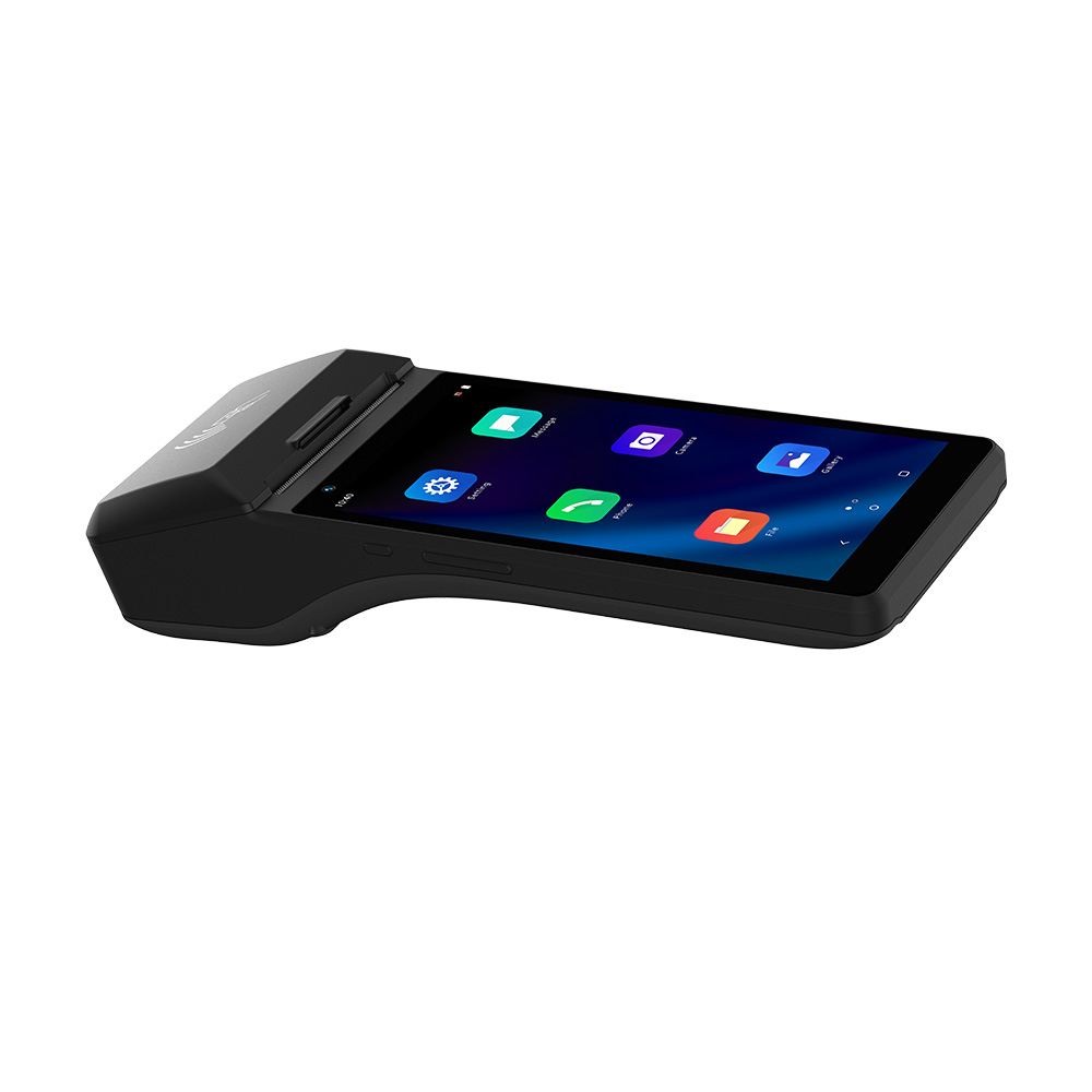 Android 14 terminal pos inteligente de 6,0 polegadas com display de cliente 128*36 Z300C