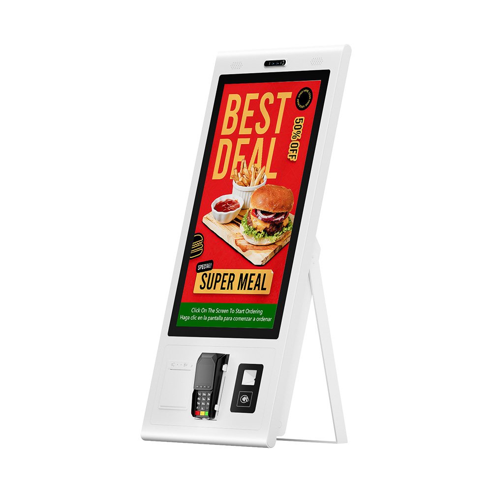 Terminal de supermercado Android / Windows OS Quiosque de auto-pedido de pagamento com tela de pagamento HSK-TA21 (HSK-TW21)