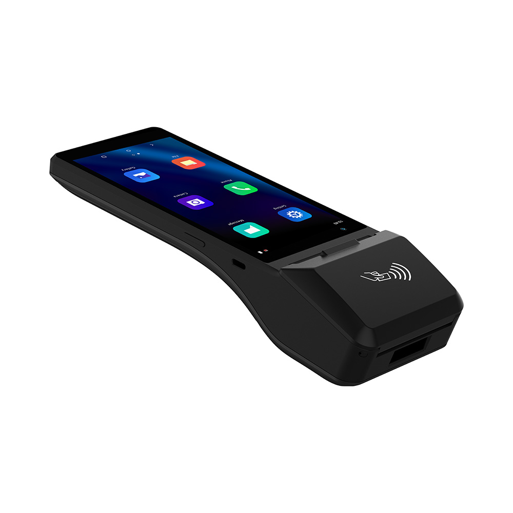 Android 14 terminal pos inteligente de 6,0 polegadas com display de cliente 128*36 Z300C